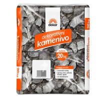Štěrk mramorový šedý 30-50 mm - 20 kg (cena bez slev)