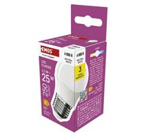 EMOS LED žárovka CLS Mini Globe / E27 / 2,2 W (25 W) / 250 lm / neutrální bílá