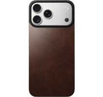 NOMAD Magnetic Leather Back MS iP17 Pro Brown