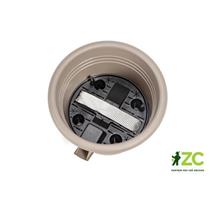 Květináč samozavlažovací Narza - taupe 35 cm