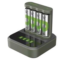 GP Nabíječka baterií GP B441 + Speed Dock + 4 x AA 2100 mAh