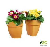 Květináč Vibia Campana Flower Twin - honey yellow 21 cm 