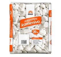 Mramor bílý valoun 40-60 mm - 20 kg (cena bez slev)