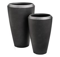 G21 Květináč G21 Coal Oval 44,3 x 44,3 x 69,8
