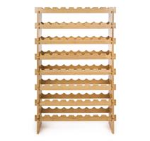 G21 Regál na víno G21 na 72 lahví, bambusový