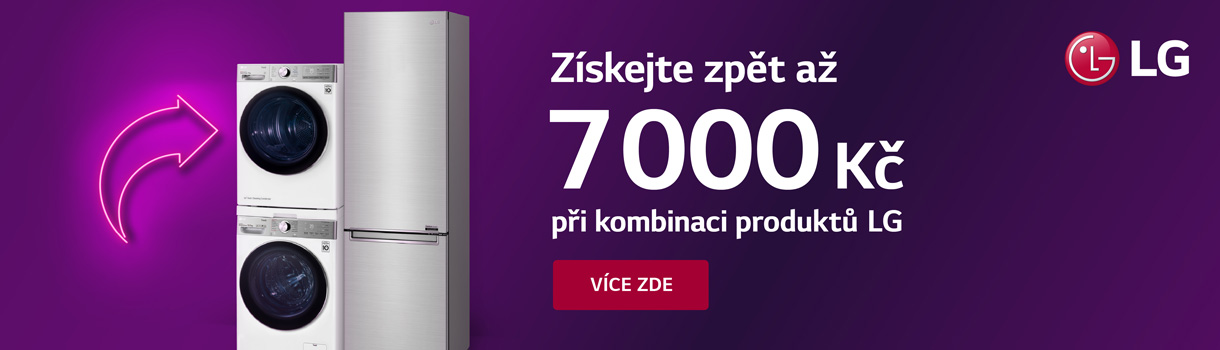 LG cashback domácnost